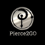 Pierce2GO 3 Pack of Spiral Eyebrow Rings with Sandblast Cones, 16 Gauge - 5/16" Barbell